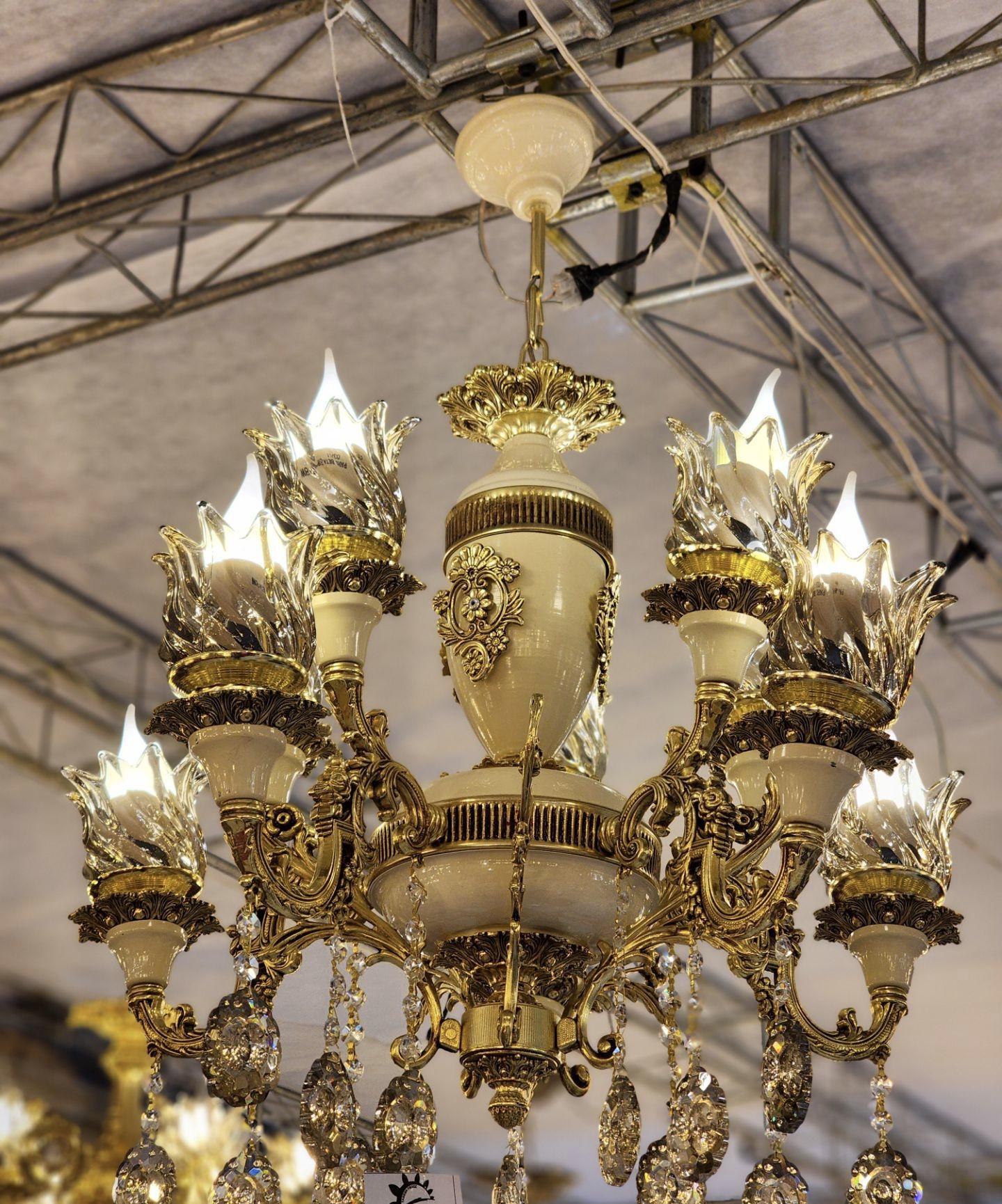 دوگل کاپی طلا قهوه