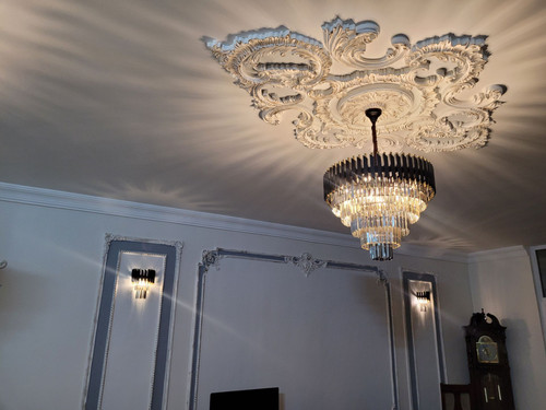 پروفیل در پروفیل 50گرد مشکی طلایی