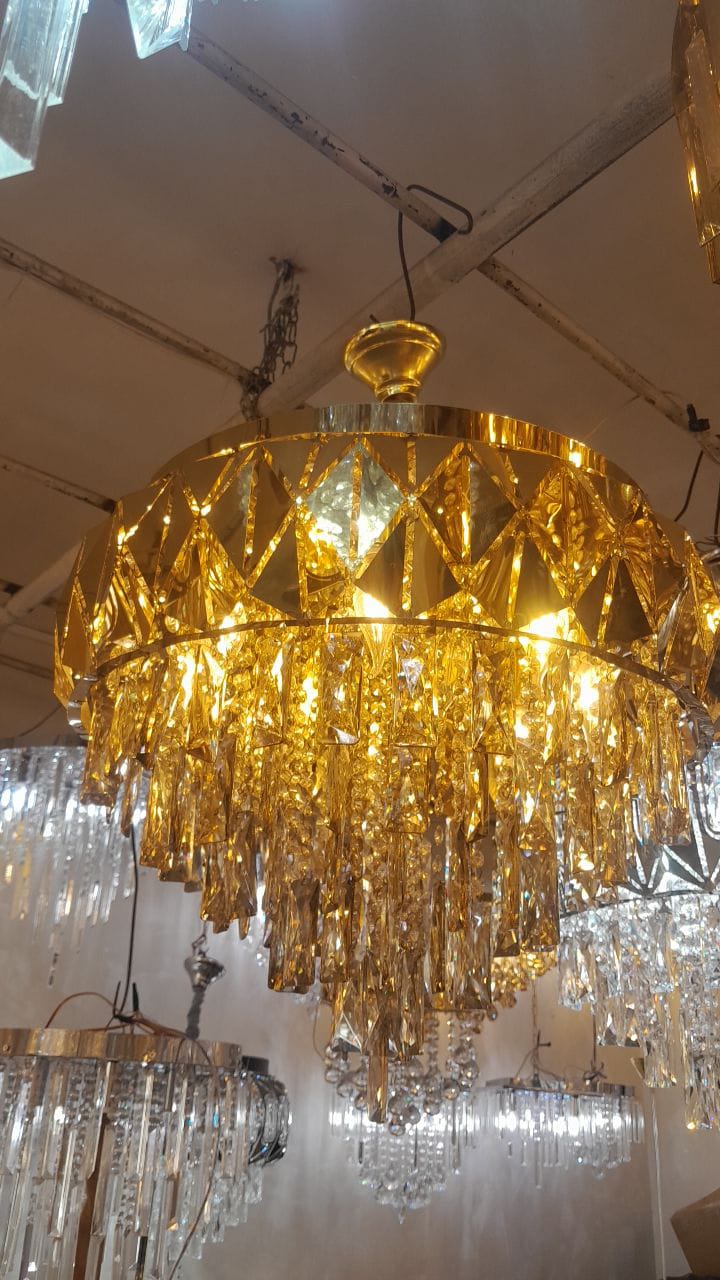 لوستر ملانی استیل مدل پروانه سایز 75